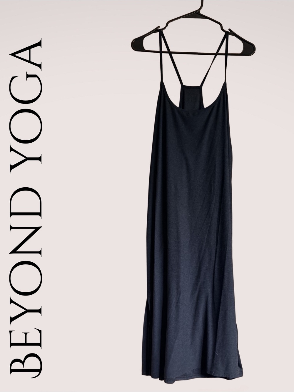 Beyond Yoga Black Lightweight Tank Dress